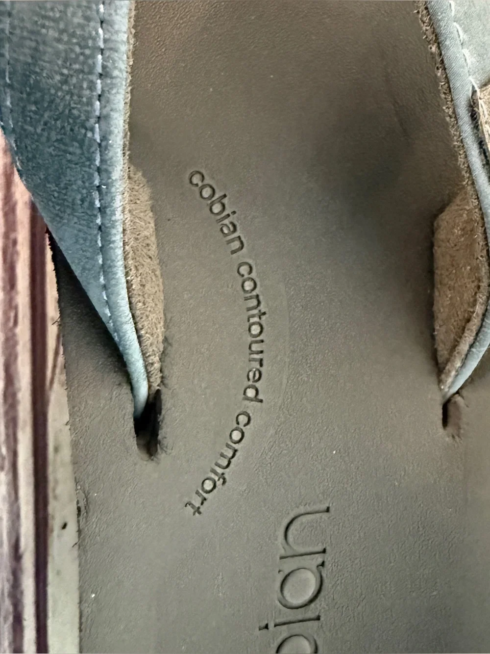 Cobian Women’s  Blue Gray Foam Flip Flop 🩴 Sandals Size 6